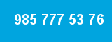 985 777 53 76